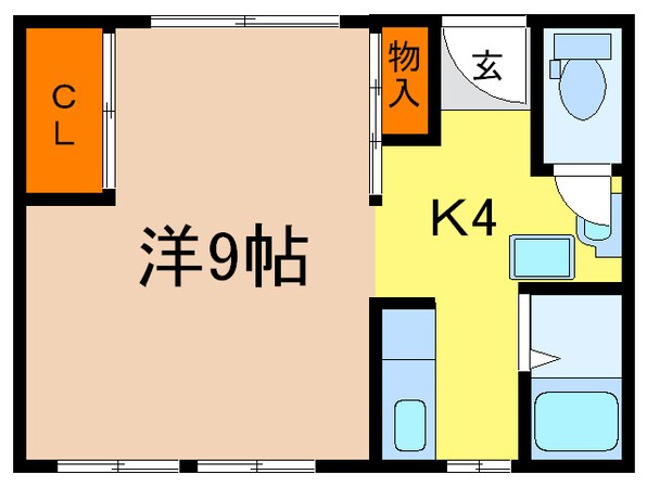 佐々木マンションの物件間取画像